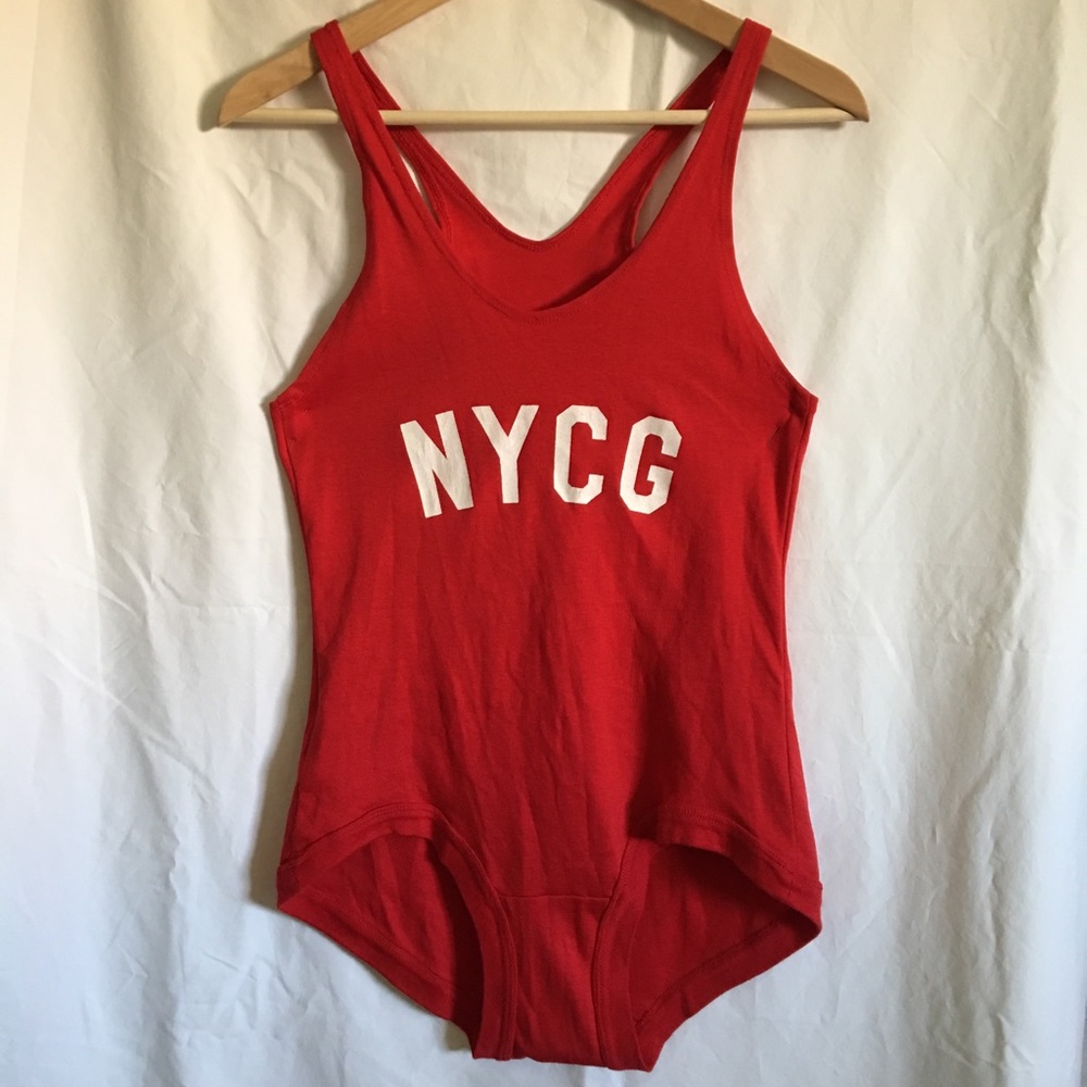 Norma Kamali 100% cotton woman’s body suit